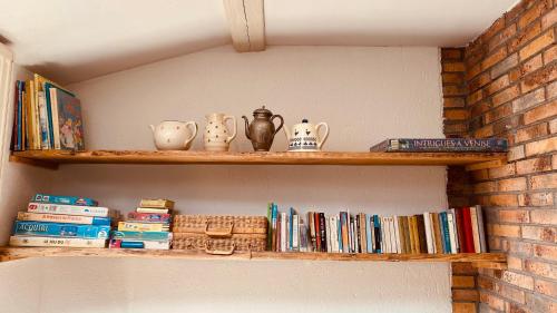 Perpustakaan di rumah percutian