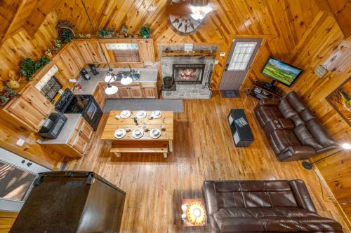 Posezení v ubytování Lumber Jack Lodge By Avada Properties