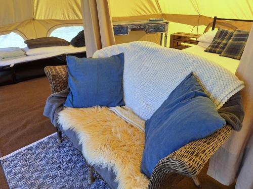 Glenshee Glampingにあるベッド