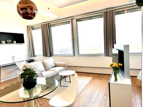 Χώρος καθιστικού στο Free car parking Appartement- 25min to Downtown