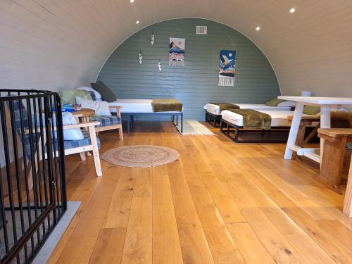 Glenshee Glampingにあるシーティングエリア
