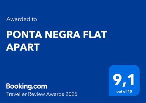 Sijil, anugerah, tanda atau dokumen lain yang dipamerkan di PONTA NEGRA FLAT APART