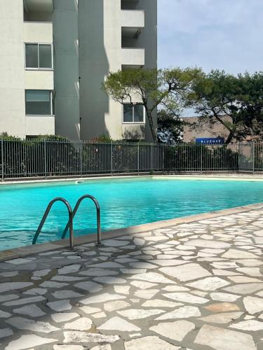Πισίνα στο ή κοντά στο Studio cosy, piscine, parking, 5min plage, Arcachon