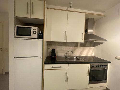 Dapur atau dapur kecil di Platja del Port