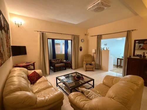 Χώρος καθιστικού στο Villa avec piscine privée, personnel, cuisinier, plage, jardin