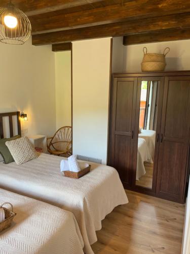 Postel nebo postele na pokoji v ubytování Casa Pepina