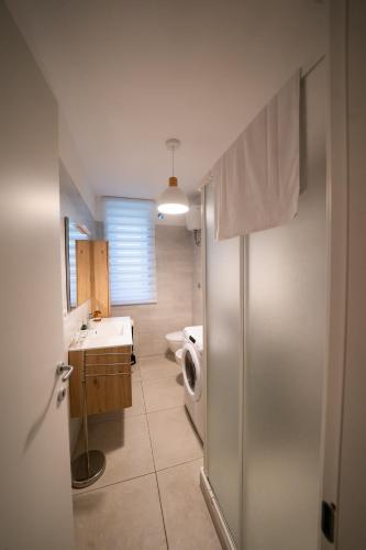 Ένα μπάνιο στο Casa Cicerone Lucrino