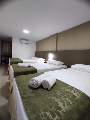Ένα ή περισσότερα κρεβάτια σε δωμάτιο στο Hotel Annamar Premium