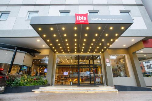 a store front with a bunch of lights on it at ibis Quito in Quito