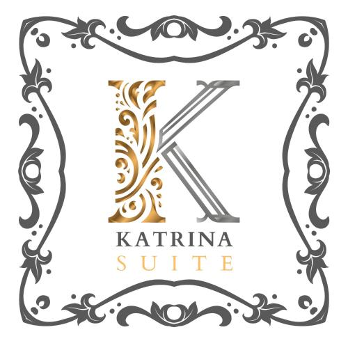a vintage initials letter k kakura suite logo at Katrina Suite in Boston