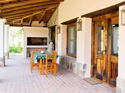 Μπαλκόνι ή βεράντα στο Cabañas San Javier