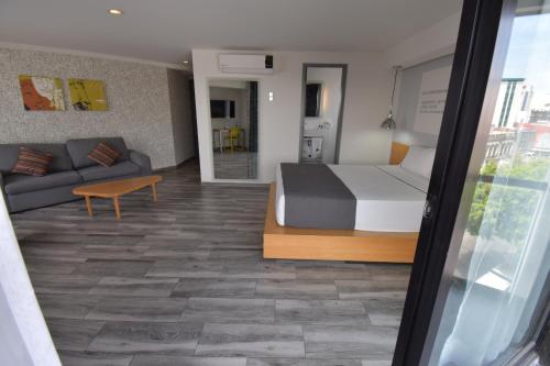 Posezení v ubytování Hotel Perla Central