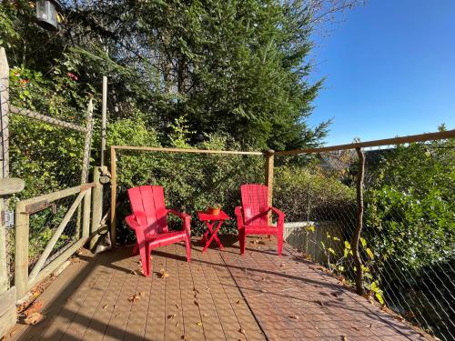 Un balcón o terraza en UVIC Ocean Peak house