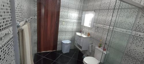 Bilik mandi di Refúgio em São Paulo