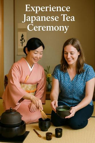 two women sitting on the floor stirring a pot at SOKOResort Asakusa in Tokyo