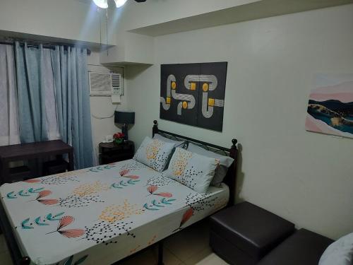 Postel nebo postele na pokoji v ubytování Studio Cozy Staycation Horizons 101