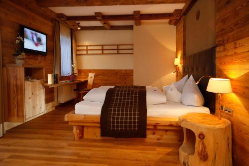 Hotel Plunhofにあるベッド