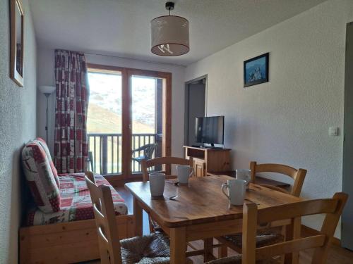 Confortable T2 pour 4 pers. avec balcon à Saint-François-Longchamp - FR-1-807-131