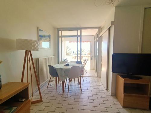 Canet-en-Roussillon: T2 5 pers, vue mer, proche plage