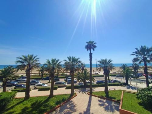 Canet-en-Roussillon: T2 5 pers, vue mer, proche plage