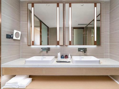 Koupelna v ubytování Lavande Hotel Chaozhou Fortune Center Lin Street