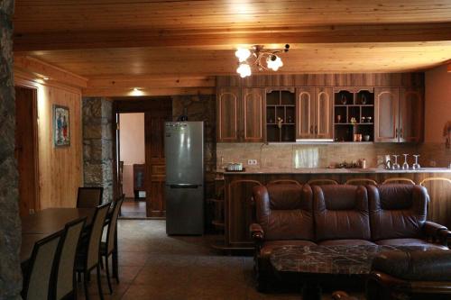 Kuchyň nebo kuchyňský kout v ubytování Guesthouse Edena