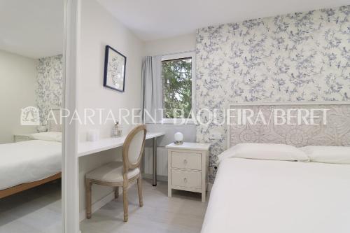 Katil atau katil-katil dalam bilik di Apartarent 1500 - Apartamento Montlude