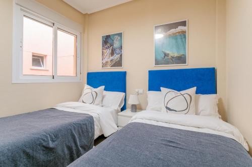 Ένα ή περισσότερα κρεβάτια σε δωμάτιο στο Casa Limón