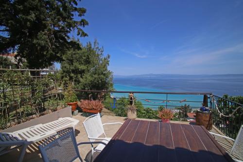 Traditional house on Afytos rock