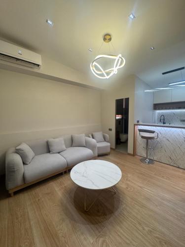 Dapur atau dapur kecil di Luxury apartment in downtown 14