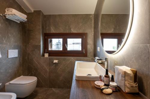 Koupelna v ubytování Hotel Carlton