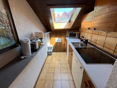 Kuchyň nebo kuchyňský kout v ubytování Sara`s Guesthouse Bled