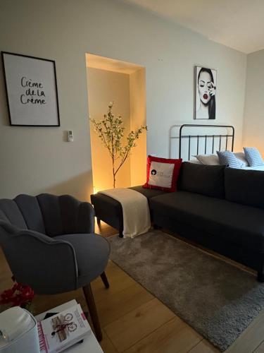 Postel nebo postele na pokoji v ubytování Home Donatella