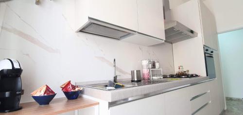 Küche/Küchenzeile in der Unterkunft Angela's Apartment. Elegant two bedroom house in Irsina