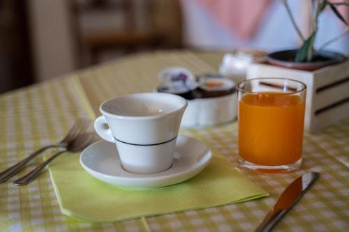 Opciones de desayuno para los huéspedes de Hotel Belvedere