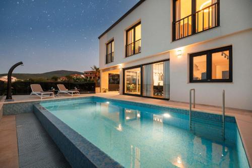Villa SUNSET I with private pool and beautiful sea view