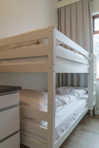 Postel nebo postele na pokoji v ubytování Hotel Isafjordur - Horn