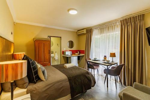 Zona de estar de Pumleni Guesthouse