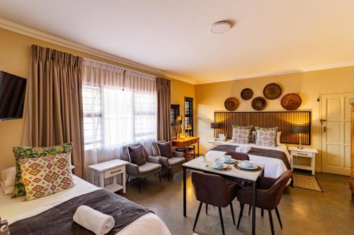 Zona de estar de Pumleni Guesthouse