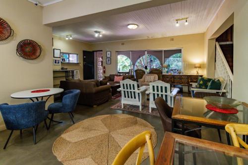 Zona de estar de Pumleni Guesthouse