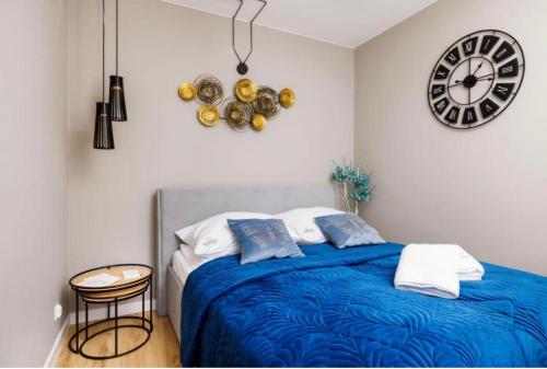 Giường trong phòng chung tại Apartament Baltic A11