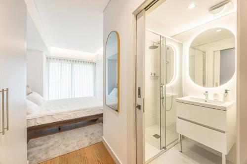 Ένα μπάνιο στο Acqua Residence