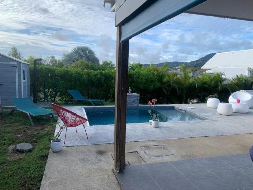 Kolam renang di atau dekat dengan Villa du Soleil
