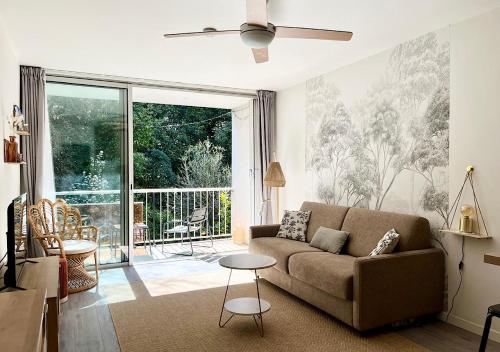 Cozy Studio, Terrace and Beach