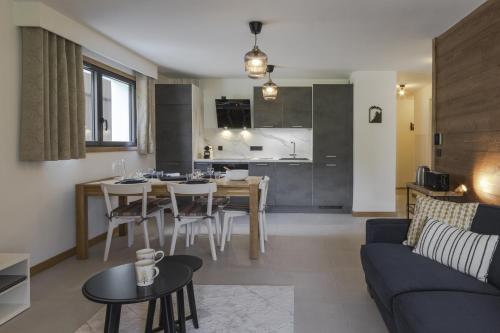 Le mazot de Kayla - Mazot de Kayla - Vue Mont-Blan