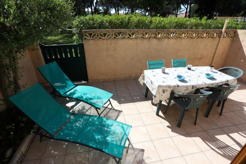 Belle villa T3 avec terrasse proche de la plage de St Cyprien