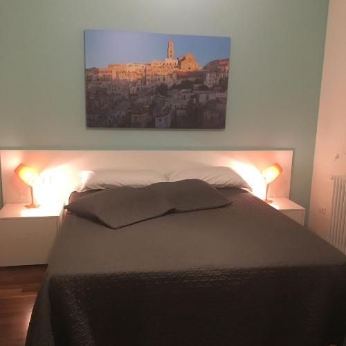 Letto o letti in una camera di amaranto bnb