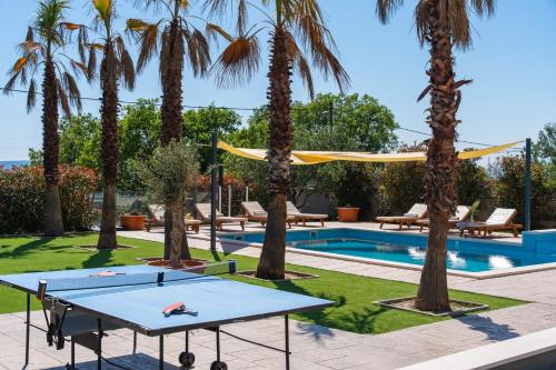 Seaview Villa Stanka with Pool and attached Jacuzzi