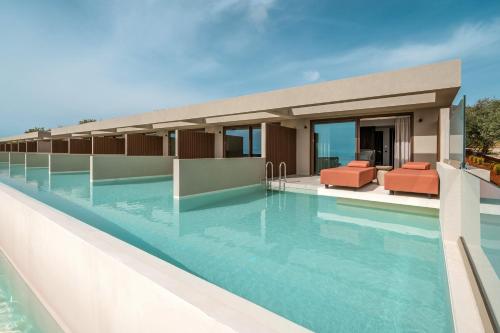 a rendering of a swimming pool at a resort at Sivota Sun Side Serenity in Sivota