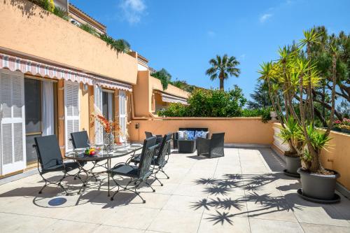 Nice Fabron, terrasse & piscine dans résidence